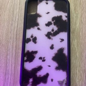 Wildflower Cowhide IPhone XR phone case